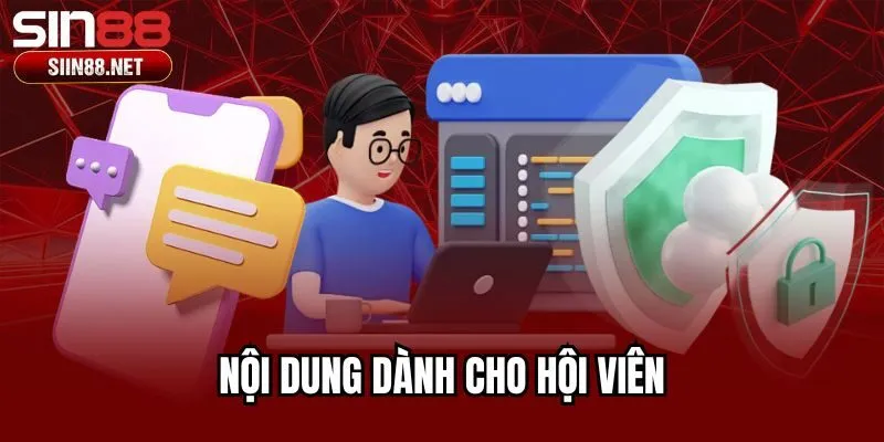 Nội dung dành cho hội viên